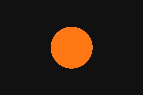 The black-and-orange meatball flag in F1: signals car damage or a mechanical fault, pit to fix it